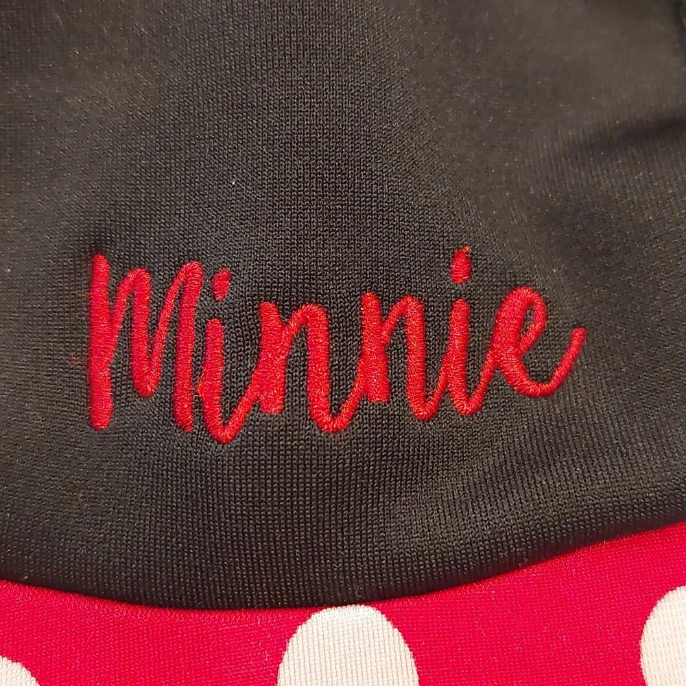 DISNEY MINNIE MOUSE Polka Dot Kids Sun Visor Cap NWOT